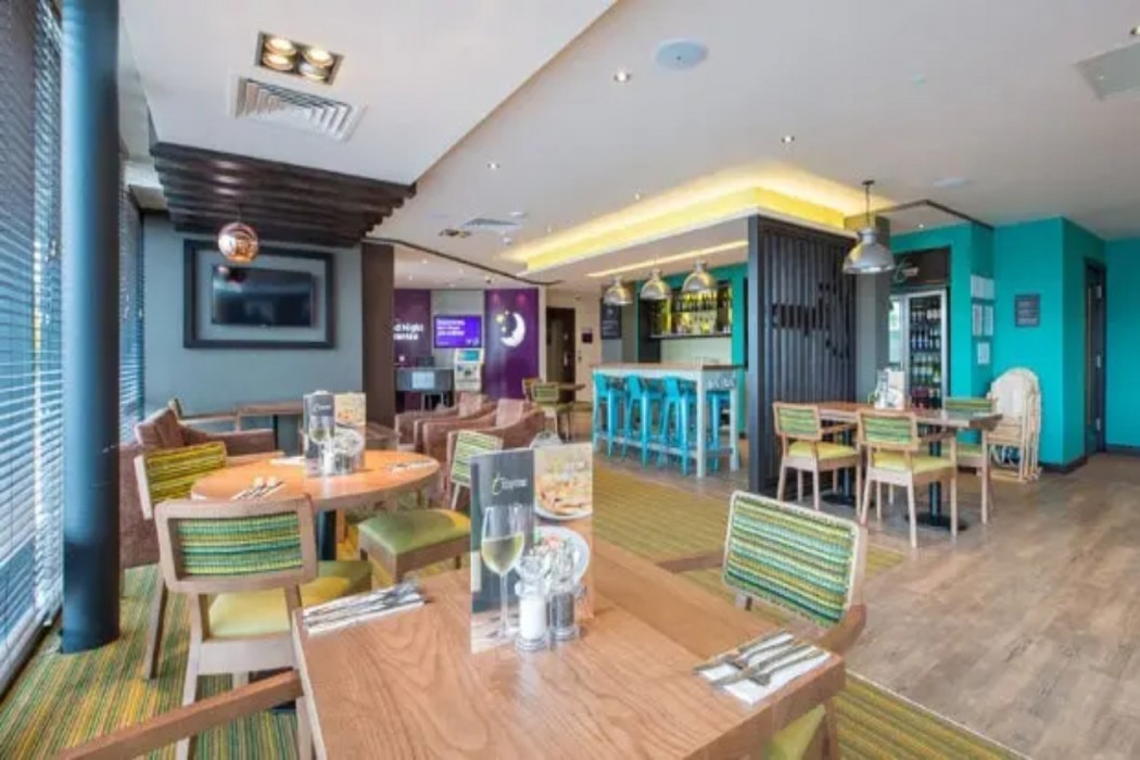 Lobby at Premier Inn Malvern Hotel, Malvern Hills