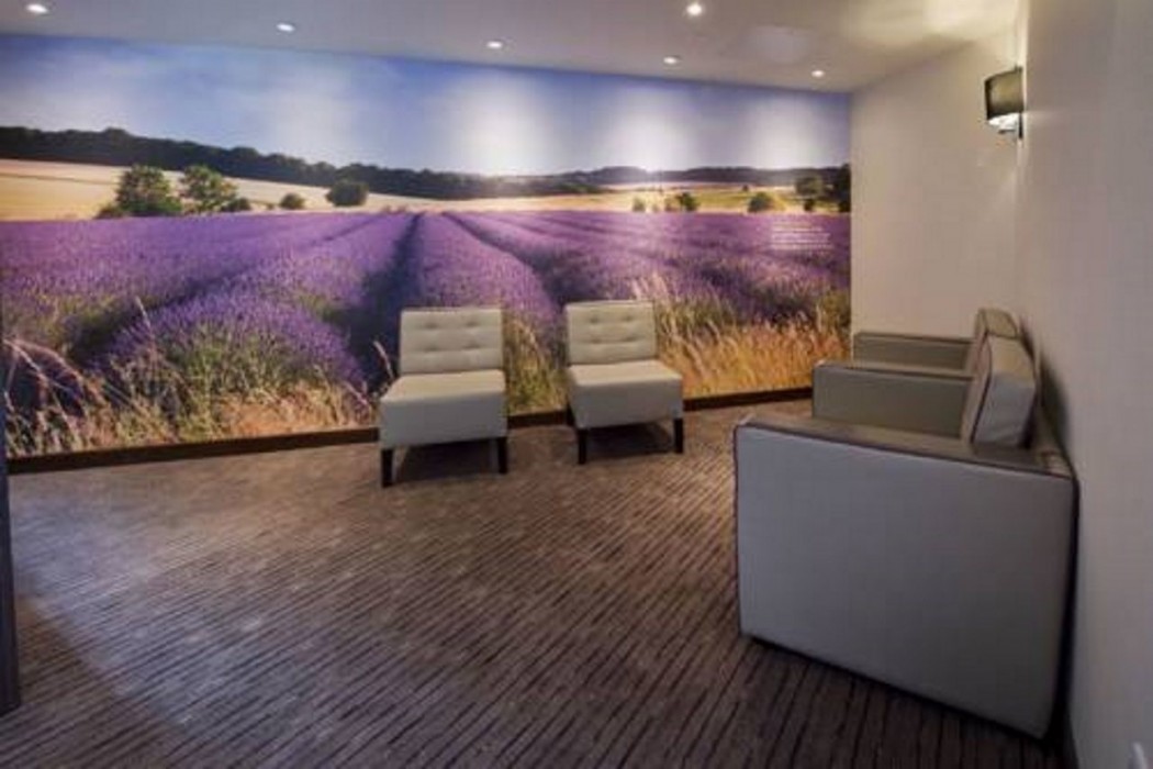 Lobby at Premier Inn Cirencester Town Centre, COTSWOLDS