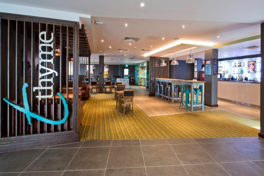 Lobby at Premier Inn Cheltenham Town Centre, CHELTENHAM