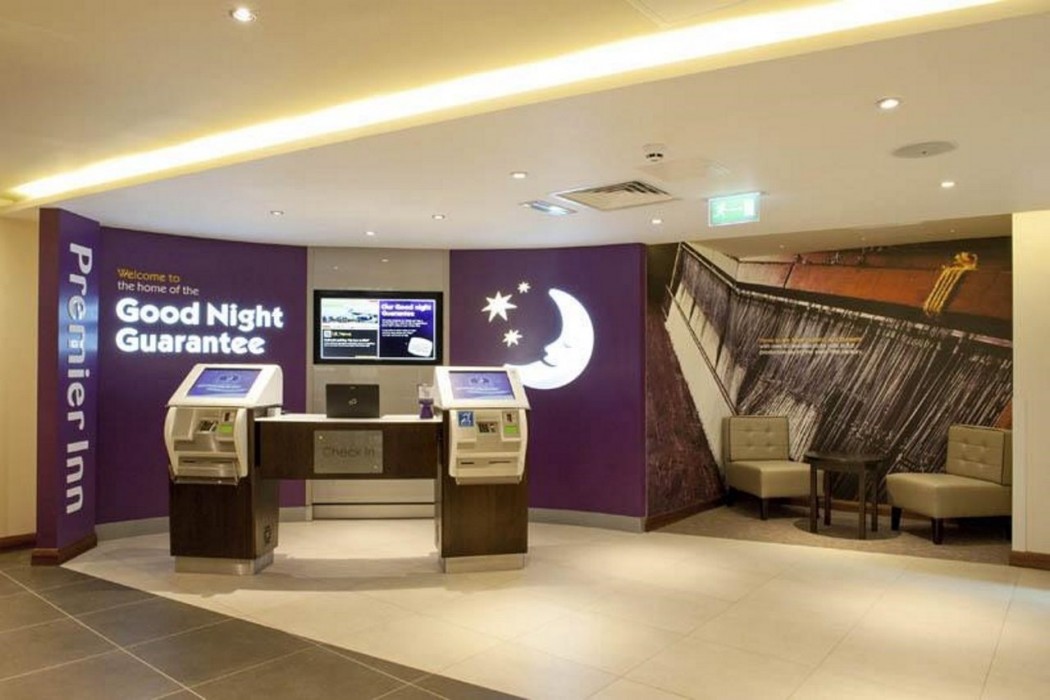 Lobby at Premier Inn Trowbridge, TROWBRIDGE