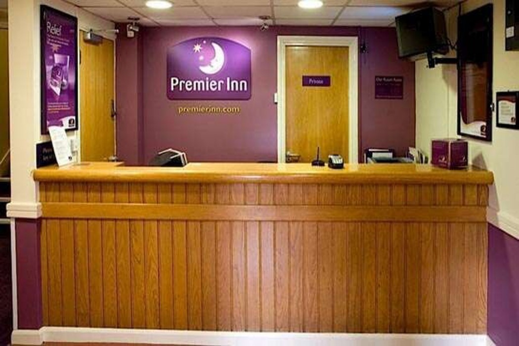 Lobby at Premier Inn Northampton West (Harpole), NORTHAMPTON