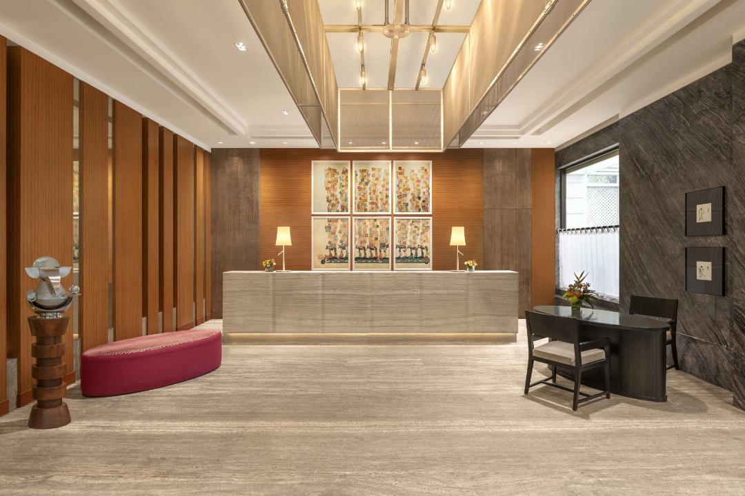 Lobby at The Raintree, St Mary's Road, CHENNAI (MADRAS)