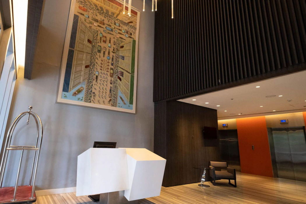Lobby at Wynwood Hotel, PASIG