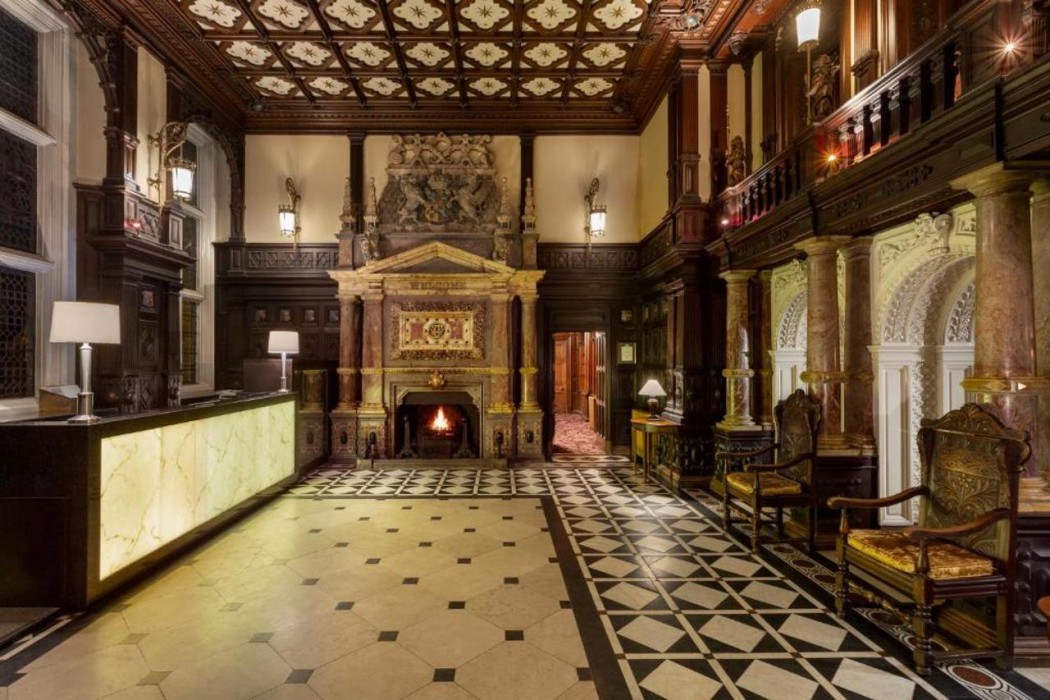 Lobby at Crewe Hall Hotel & Spa, CREWE