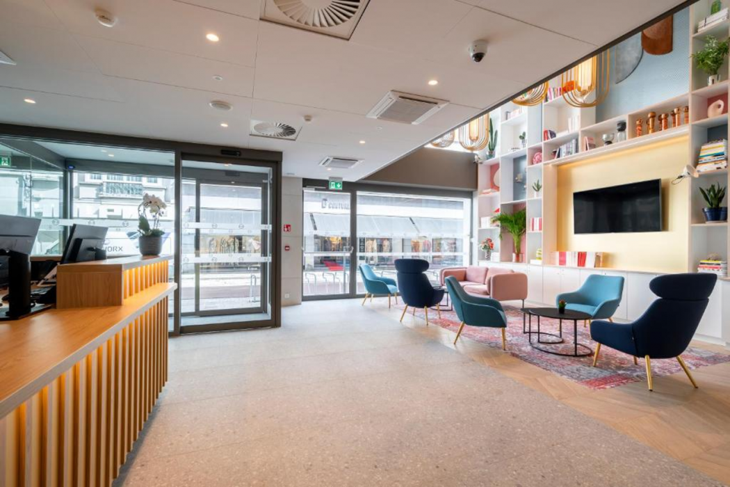 Lobby at B B Hotel Ghent Centrum, GHENT