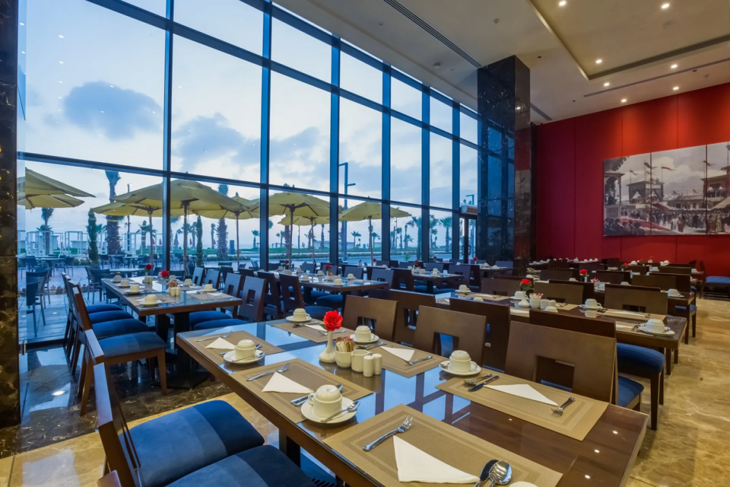 Lobby at Porto Said Hotel & Spa, Al-Manasrah
