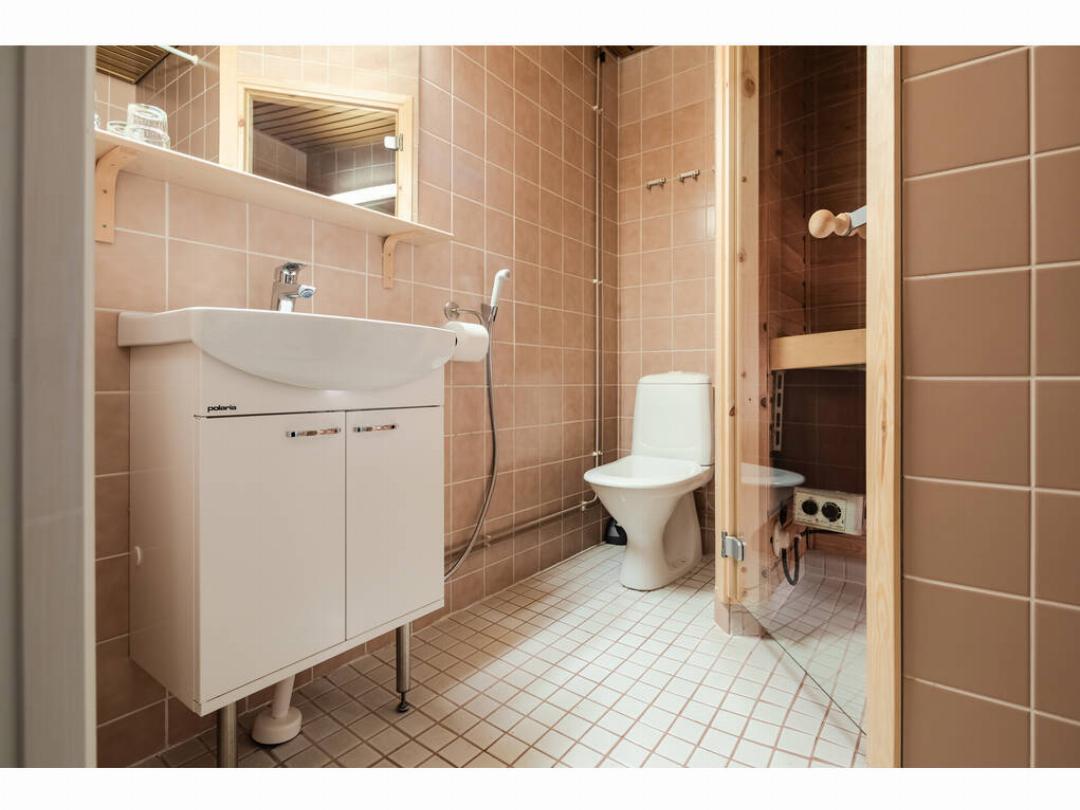 Standard twin room sauna