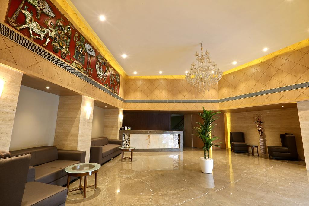 Lobby at Central Beacon Hotel, SURAT