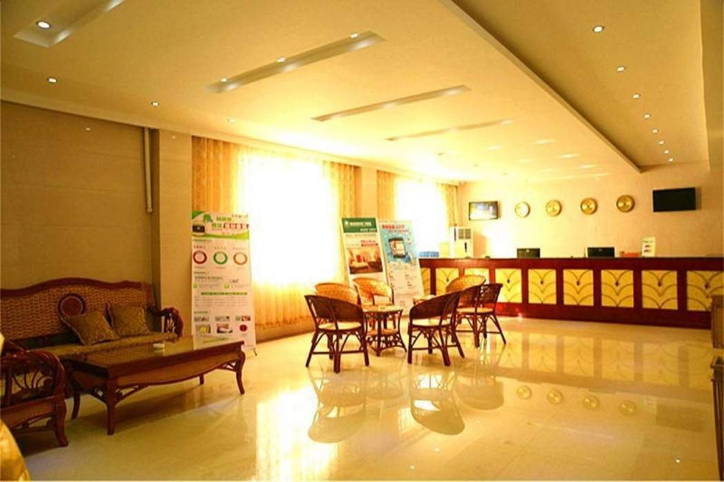 Lobby at GreenTree Inn Heze Development Zone Guangzhou Road Yuehua Express Hotel, Heze