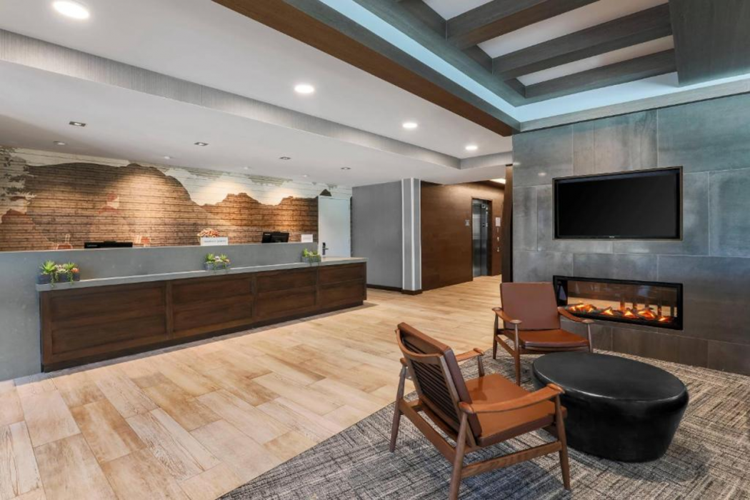 Lobby at SpringHill Suites by Marriott Truckee Lake Tahoe, TRUCKEE - CA