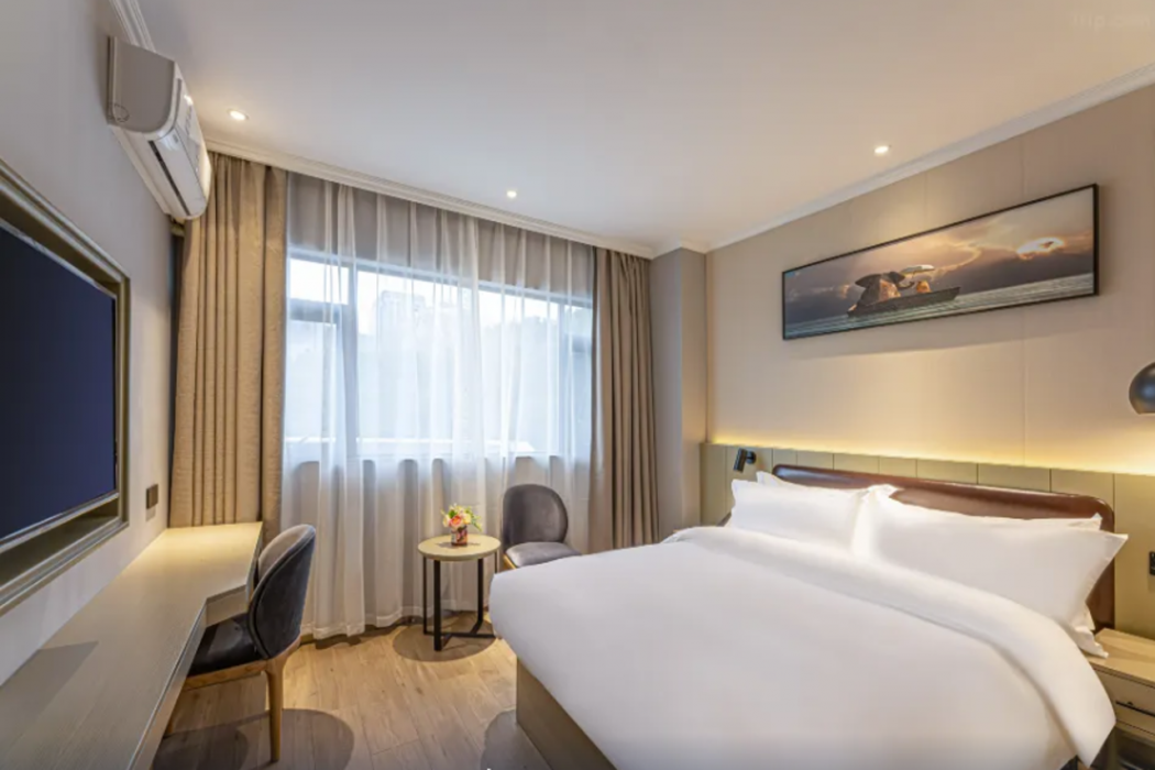 Room at Gya Suzhou Hanshan Temple Binhe Road Subway Station Hotel, SUZHOU