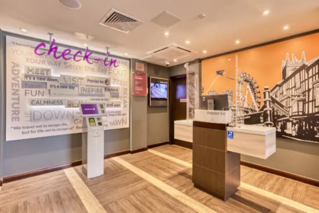 Lobby at Premier Inn Aviemore hotel, AVIEMORE