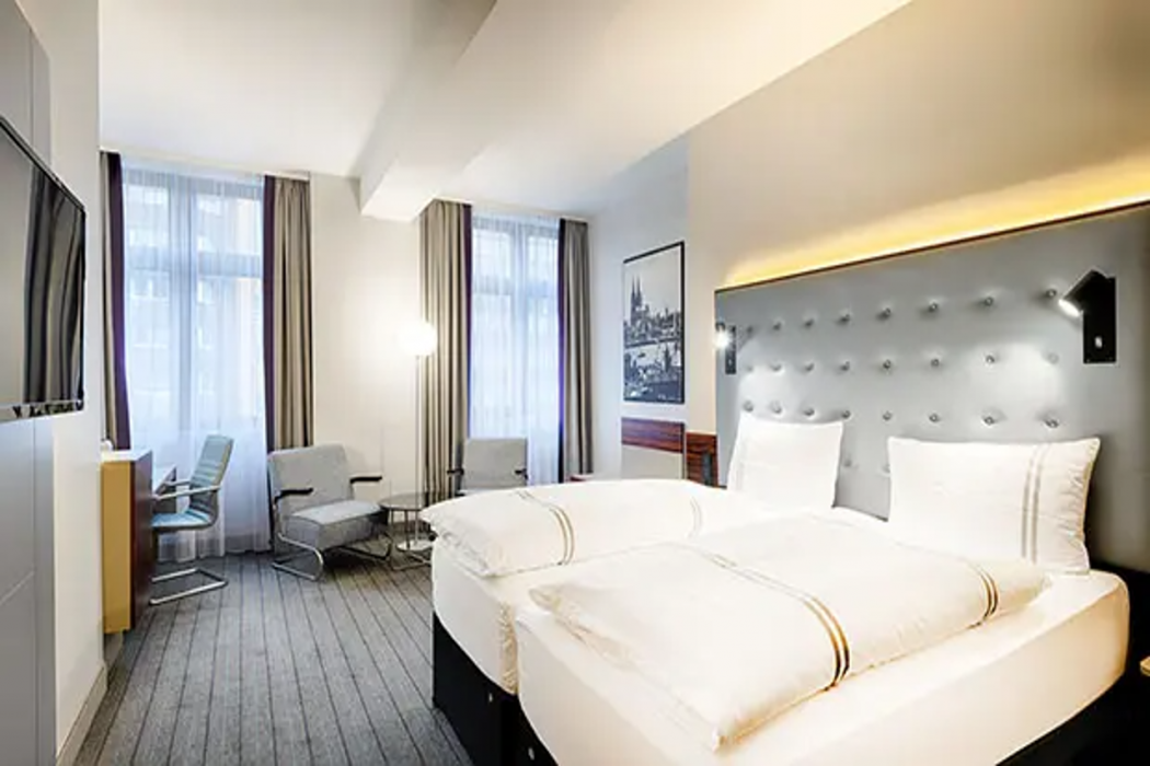 Room at Premier Inn Cologne City Mediapark Hotel, COLOGNE - KOELN