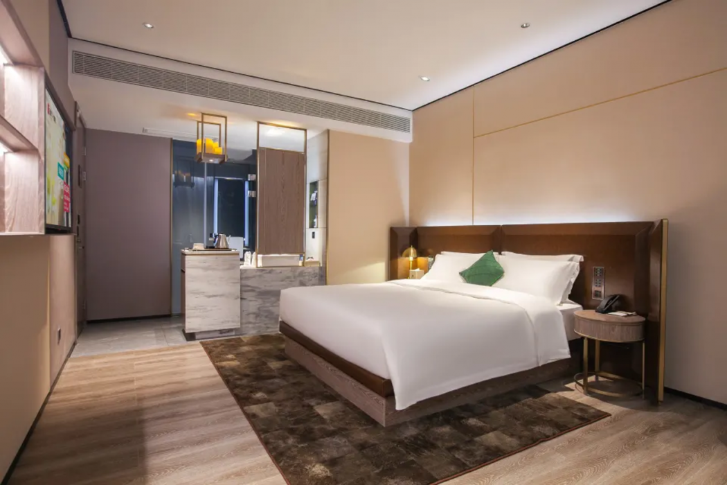 Echarm Plus Hotel (Wuhan Wenhua Avenue Dahualing Metro Station) 12/19