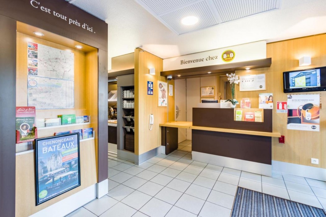 Lobby at B&B HOTEL Tours Sud Joue les Tours, JOUE-LES-TOURS
