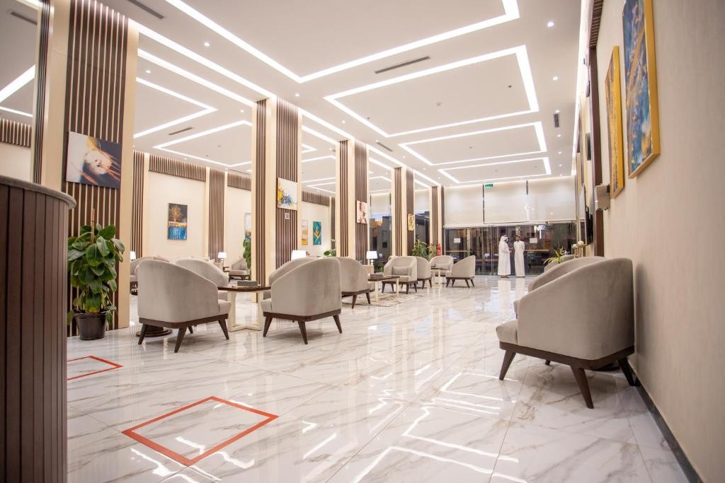 Lobby at Valley Hills Hotel, KHAMIS MUSHAYT