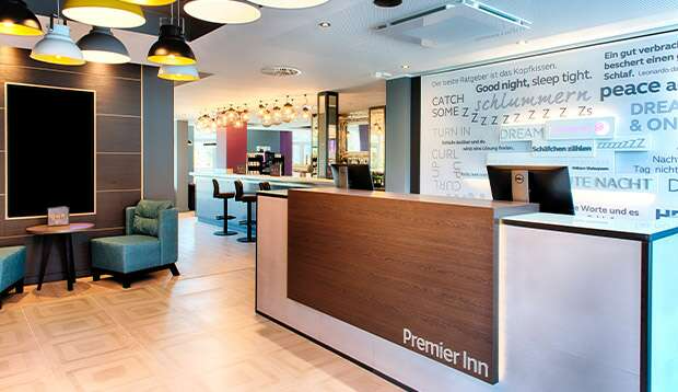 Lobby at Premier Inn Luebeck City Stadtgraben, LUBECK