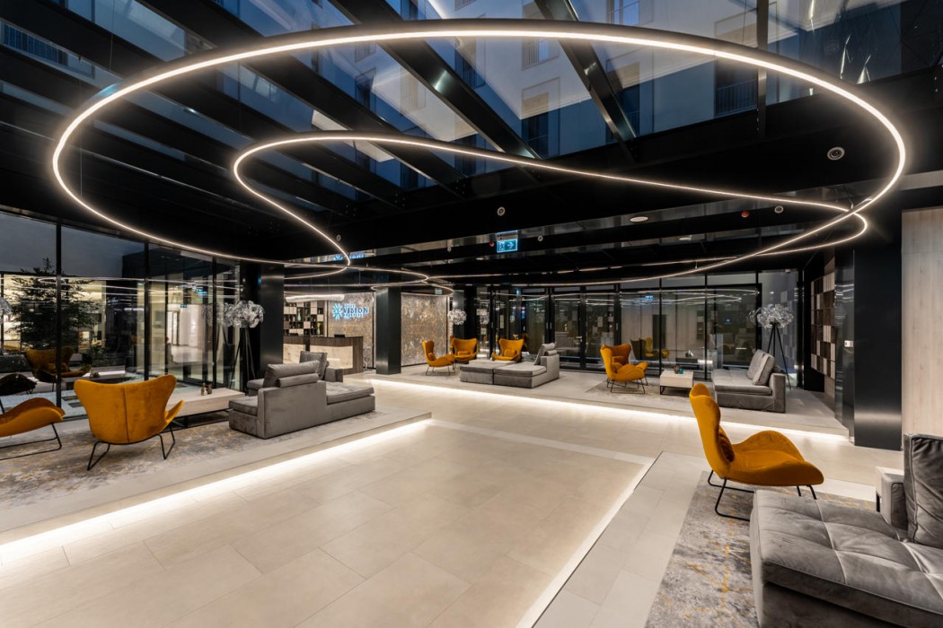 Lobby at Hotel Vision Budapest, BUDAPEST