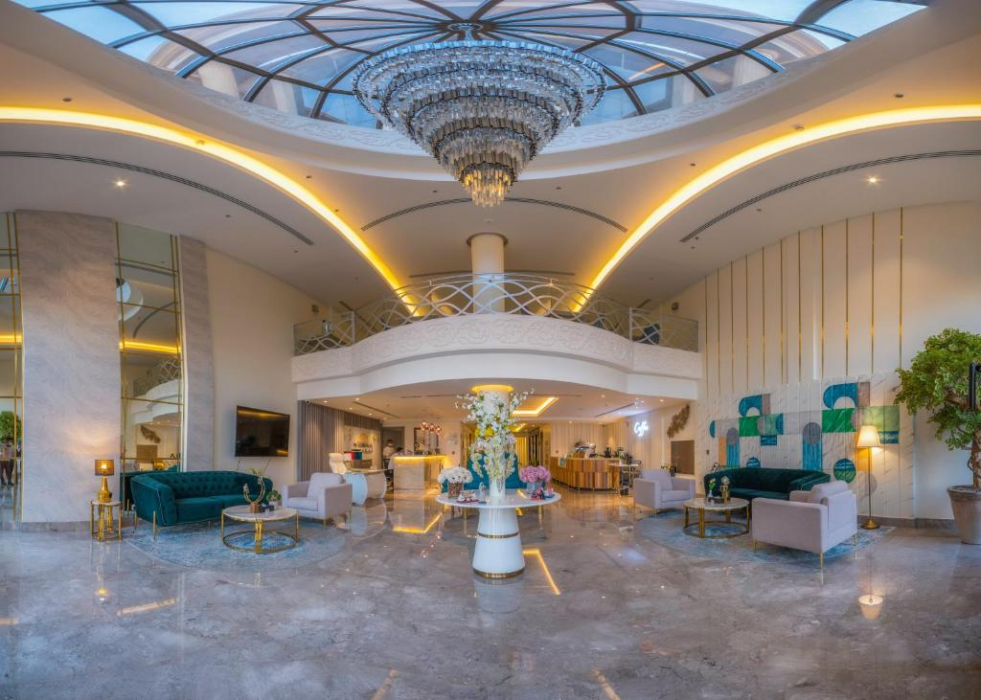 Lobby at Address Palace Hotel Apartments, DAMMAM