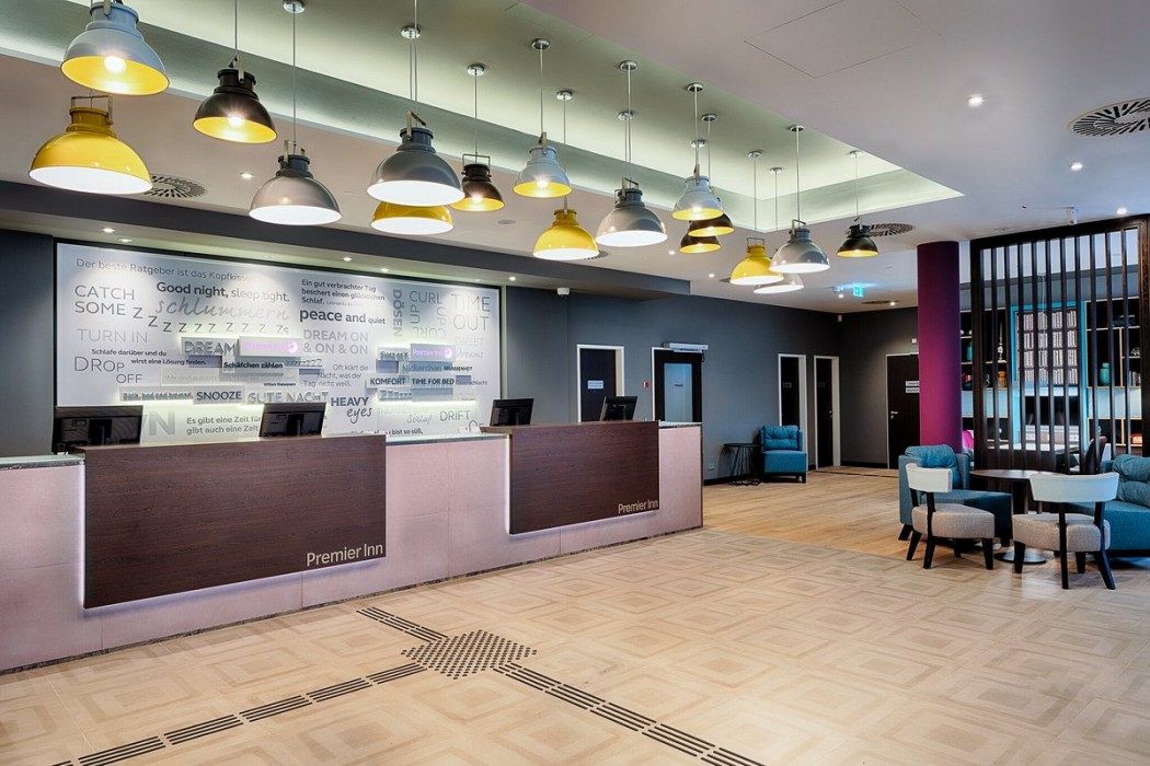 Lobby at Premier Inn Dusseldorf City Friedrichstadt, DUSSELDORF