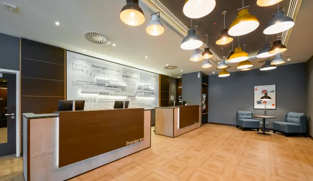Lobby at Premier Inn Saarbrucken City Congresshalle, SAARBRUCKEN