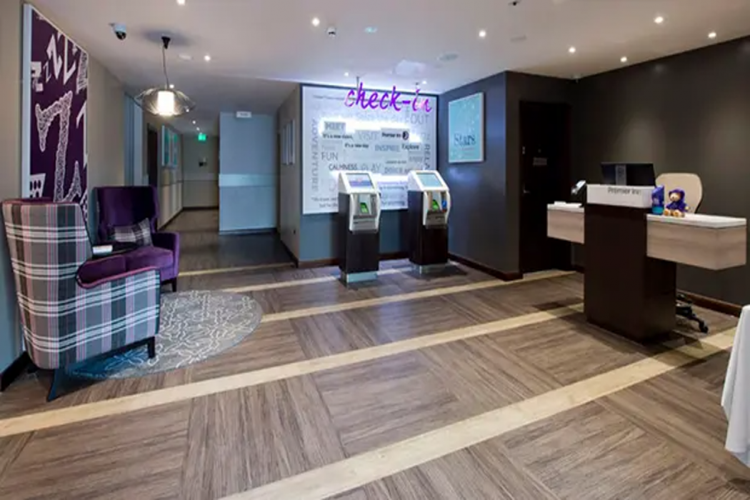 Lobby at Premier Inn Ulverston Hotel, ULVERSTON