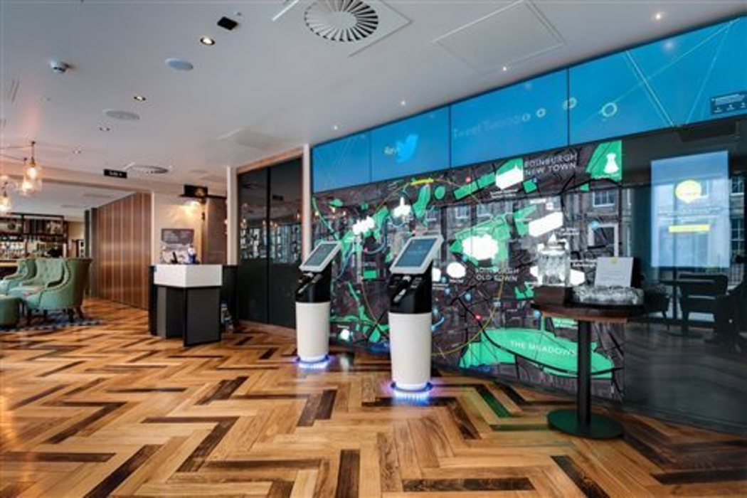 Lobby at Hub By Premier Inn Edinburgh Haymarket - Adults Only, EDINBURGH