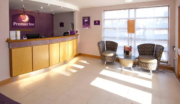 Lobby at Premier Inn Christchurch / Highcliffe, CHRISTCHURCH - UK