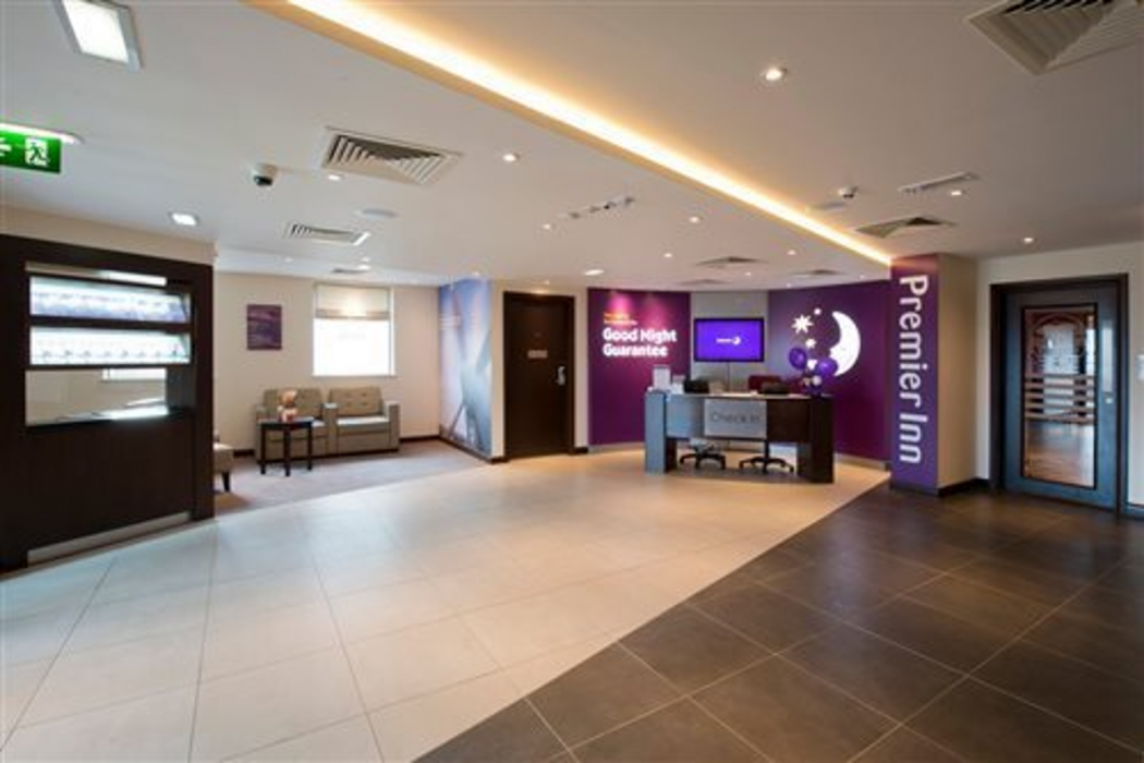 Lobby at Premier Inn Catterick Garrison hotel, Catterick Garrison