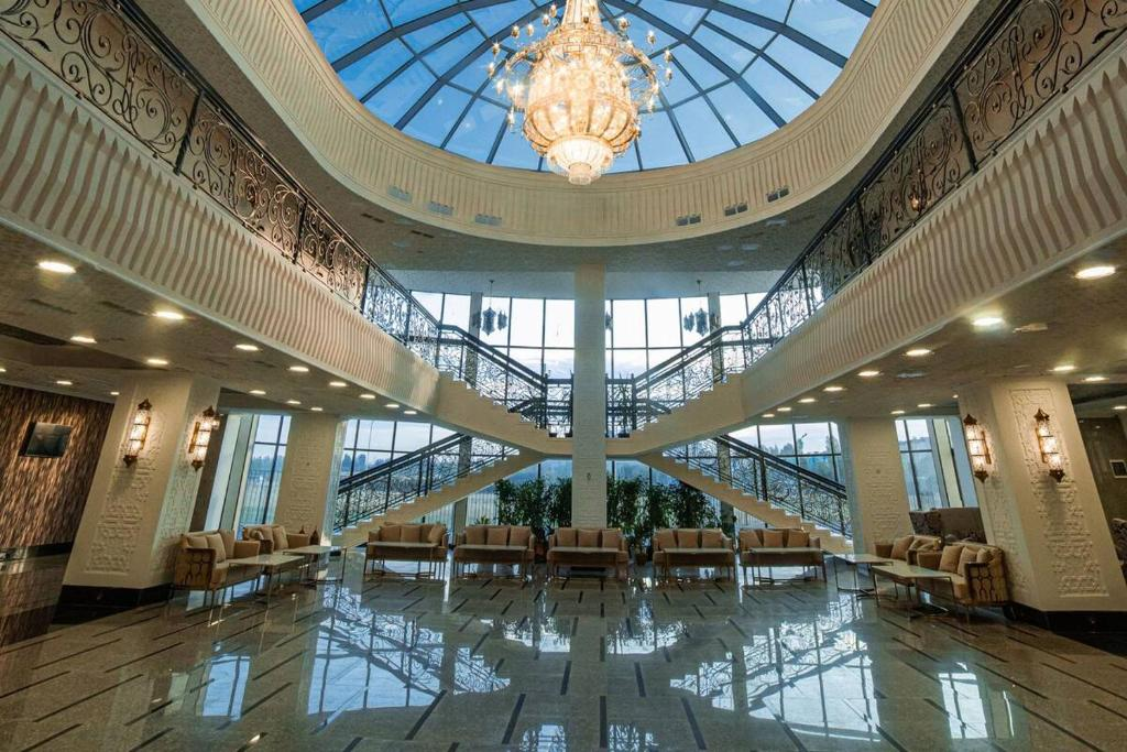 Lobby at Jannat Resort Osh, OSH