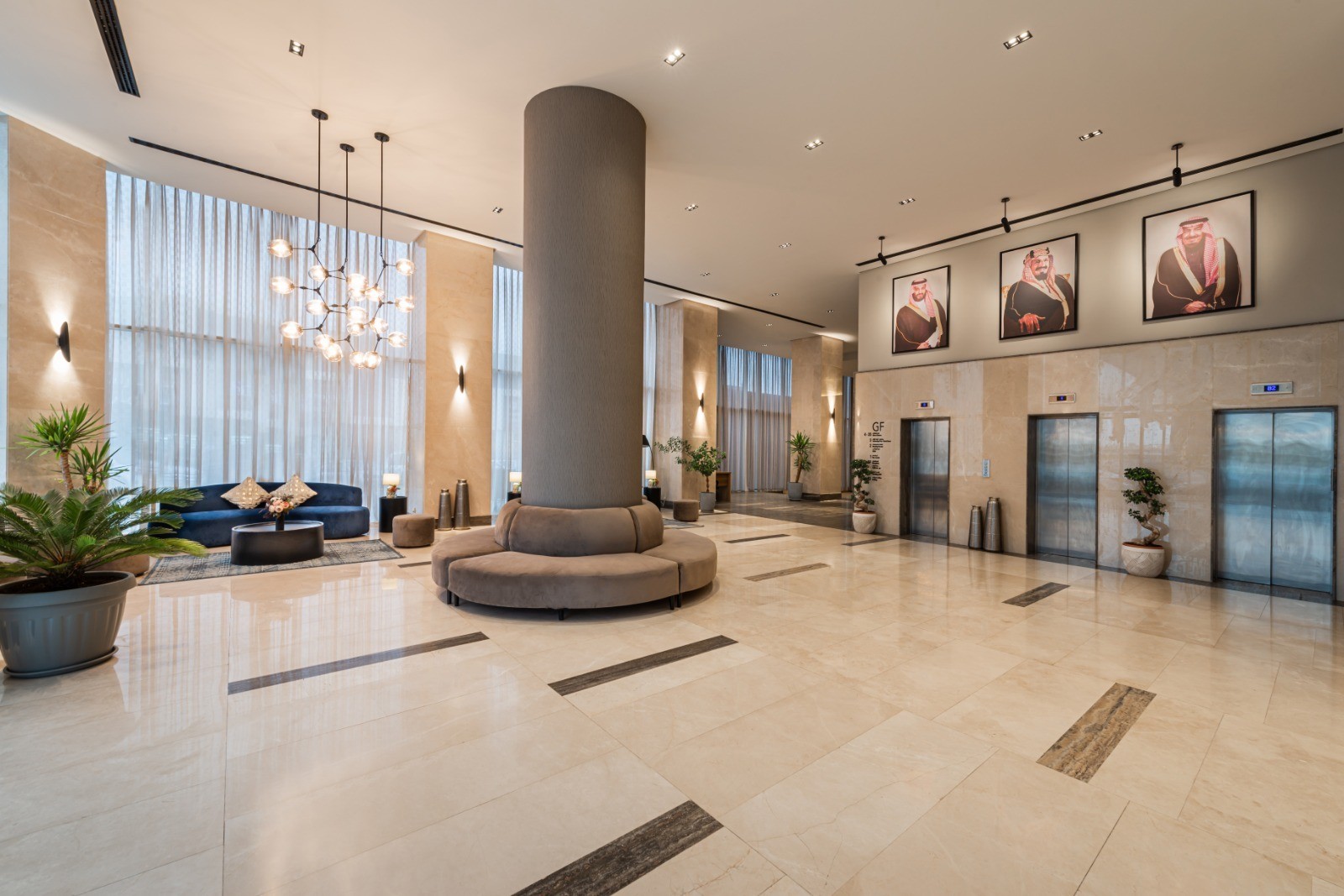 Lobby at HDB Hotel - Financial District, RIYADH