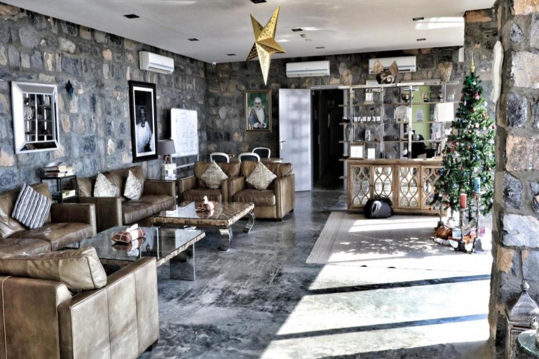Lobby at The View Oman, AL HAMRA