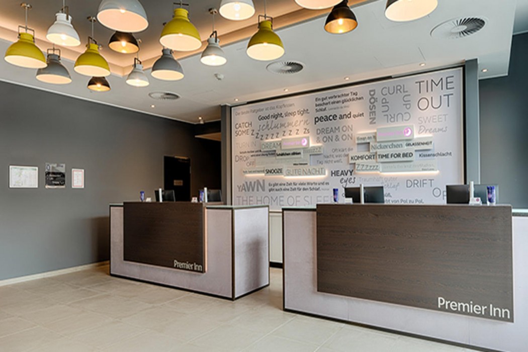 Lobby at Premier Inn Hamburg City Klostertor, HAMBURG