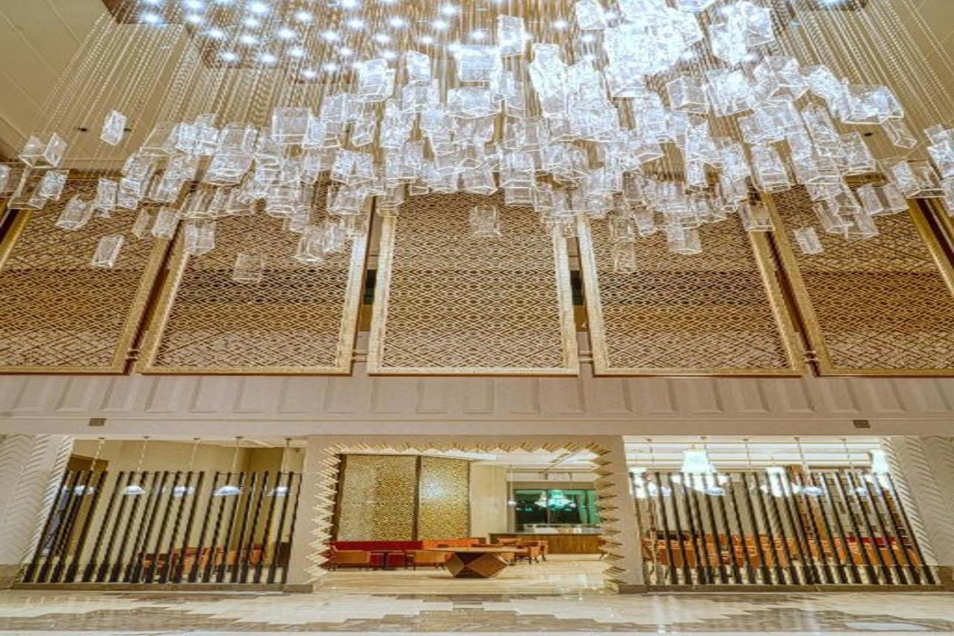 Lobby at The Leela Gandhinagar, GANDHINAGAR