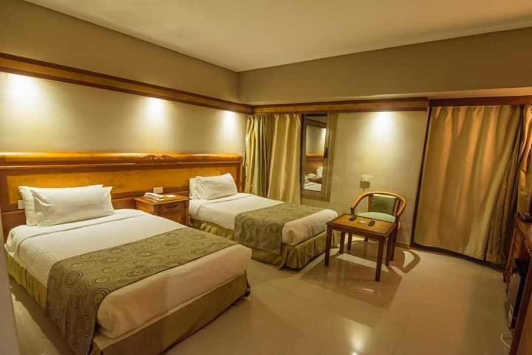 Room at Green Leaves Aqua Park Beach Resort North Coast, al maadi