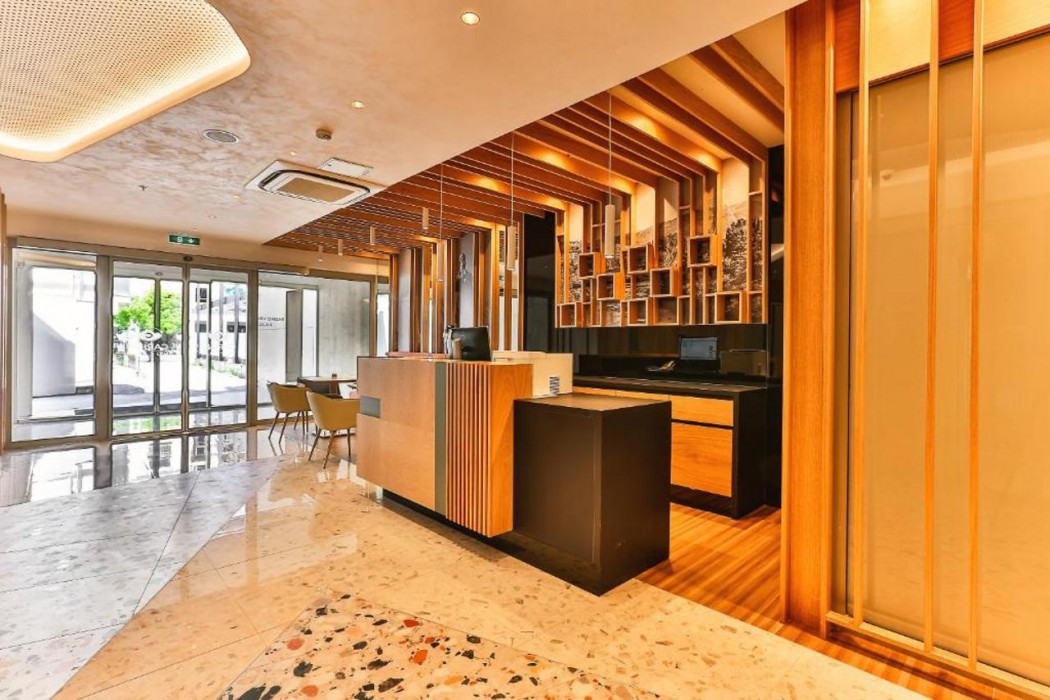 Lobby at Carine Hotel Centar, PODGORICA