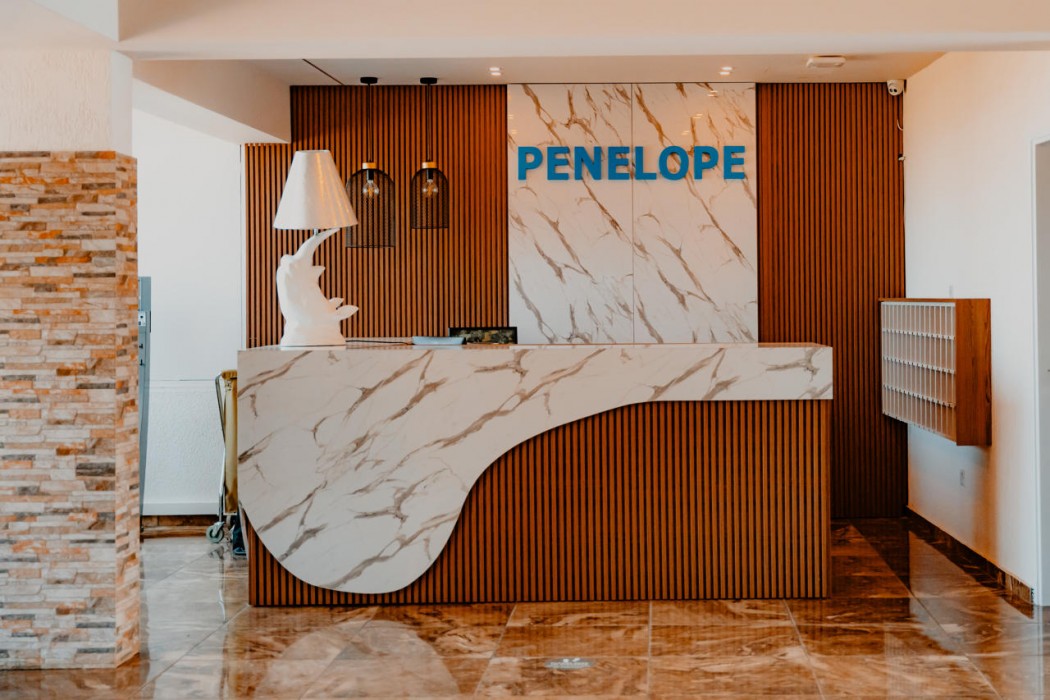 Lobby at Penelope Beach Hotel, PARALIMNI