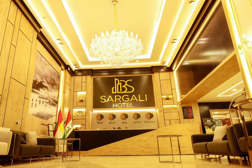 Lobby at Sargali Duhok Hotel, Duhok