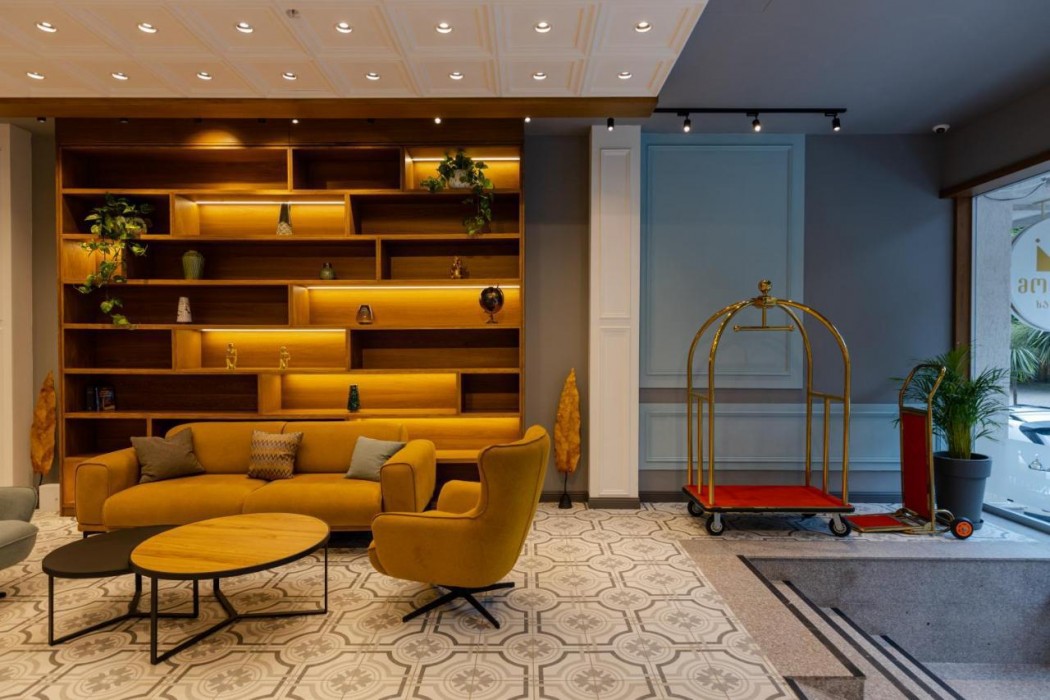 Lobby at Hotel Monarch, BATUMI