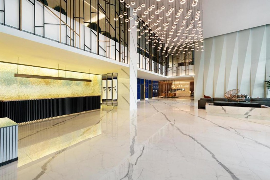 Lobby at Asiana Grand Hotel, DUBAI