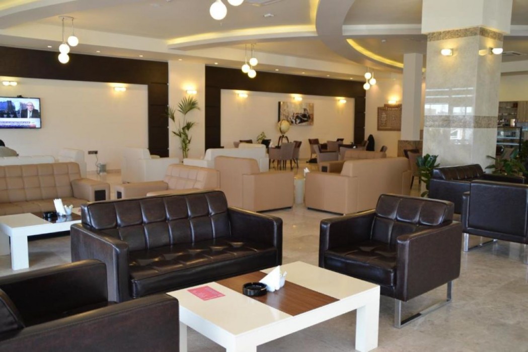 Lobby at Banoj Hotel, ERBIL