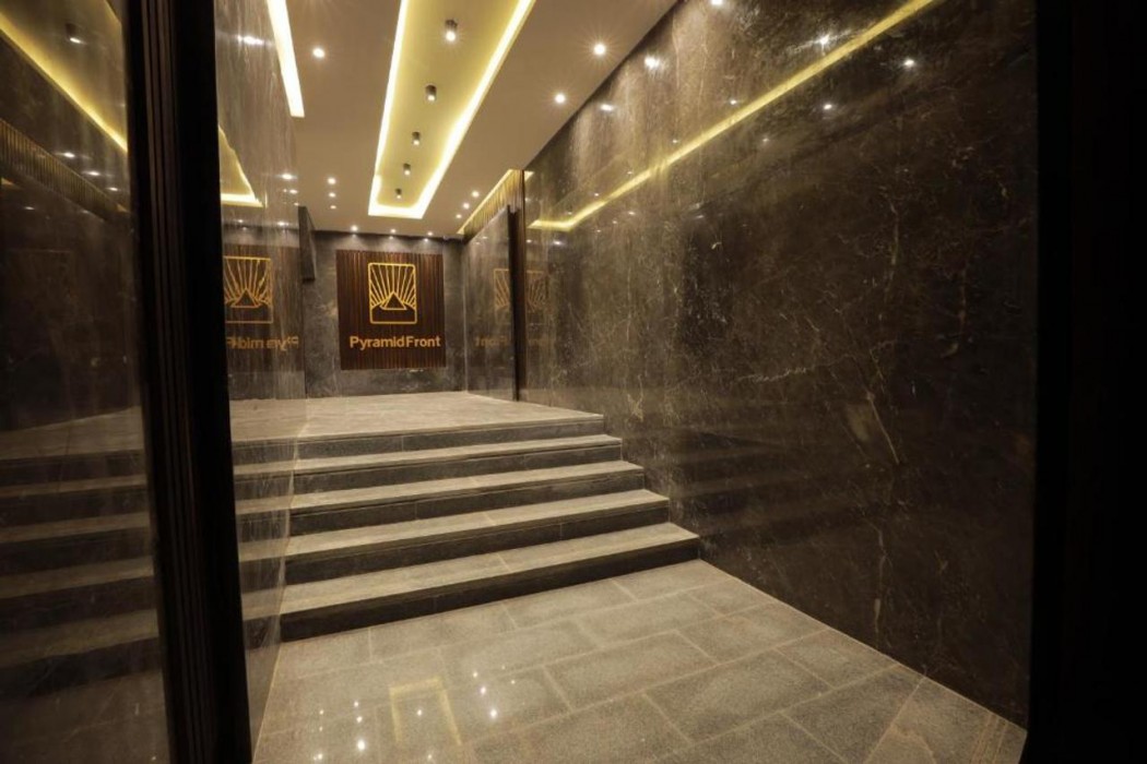 Lobby at Pyramid Front Hotel, GIZA