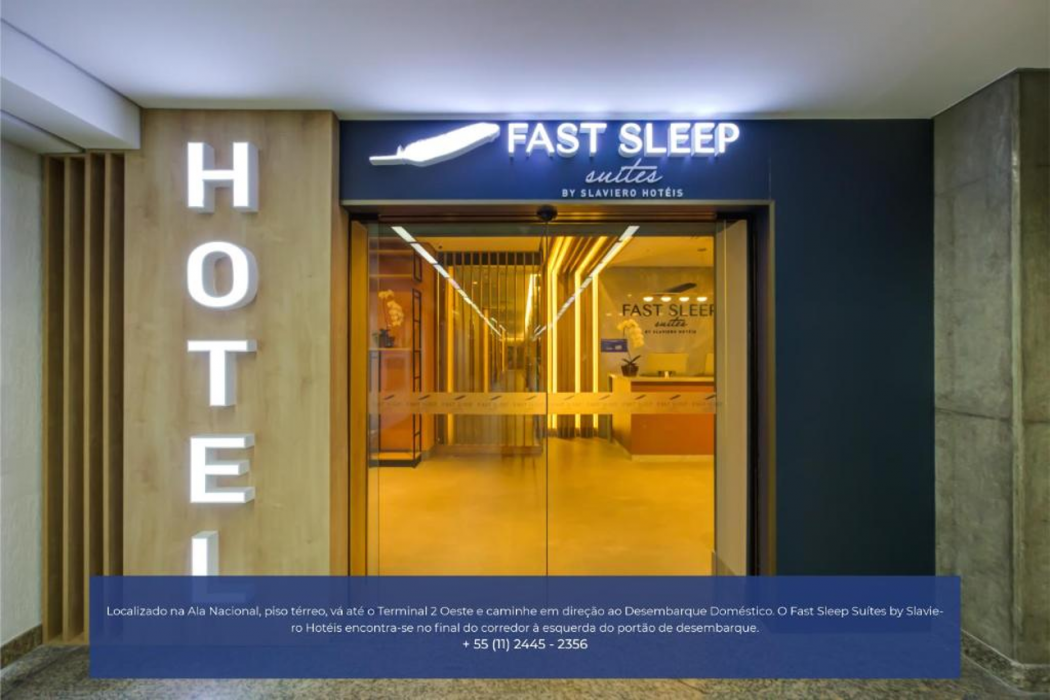 Fast Sleep Suites by Slaviero Hoteis - Aeroporto 1/60