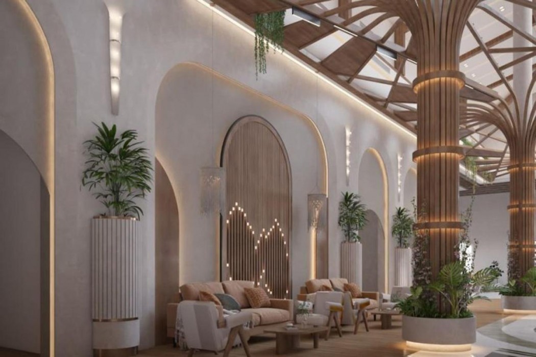 Lobby at Amarina Jannah Resort & Aqua Park, QUSEIR