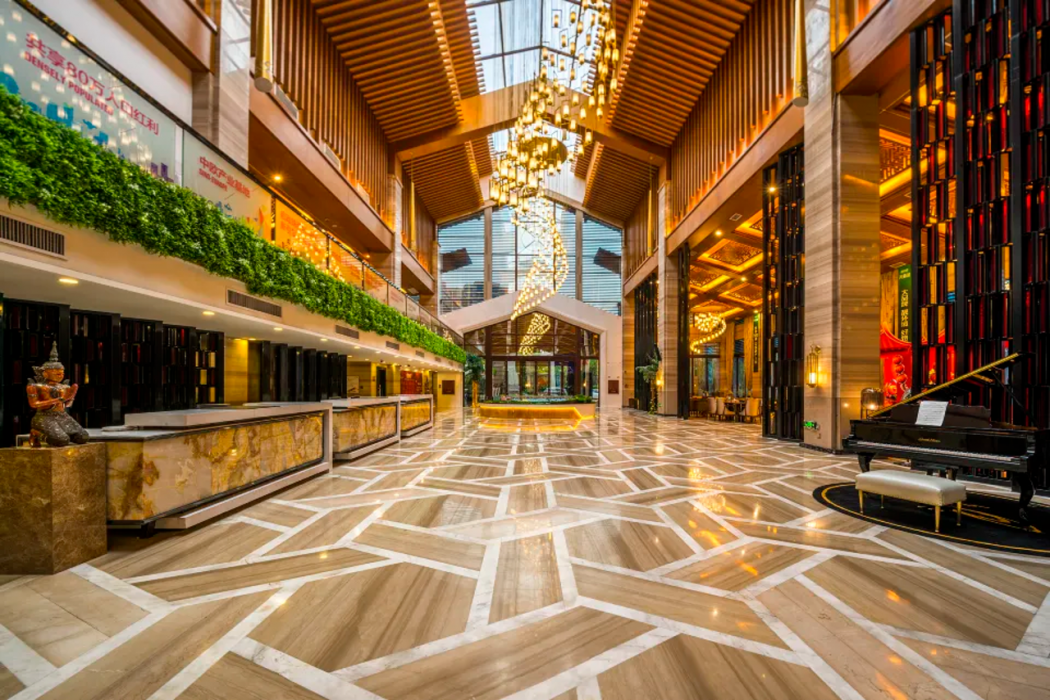 Lobby at Country Garden Tianlu Lake Phoenix Hotel, JIANG MEN