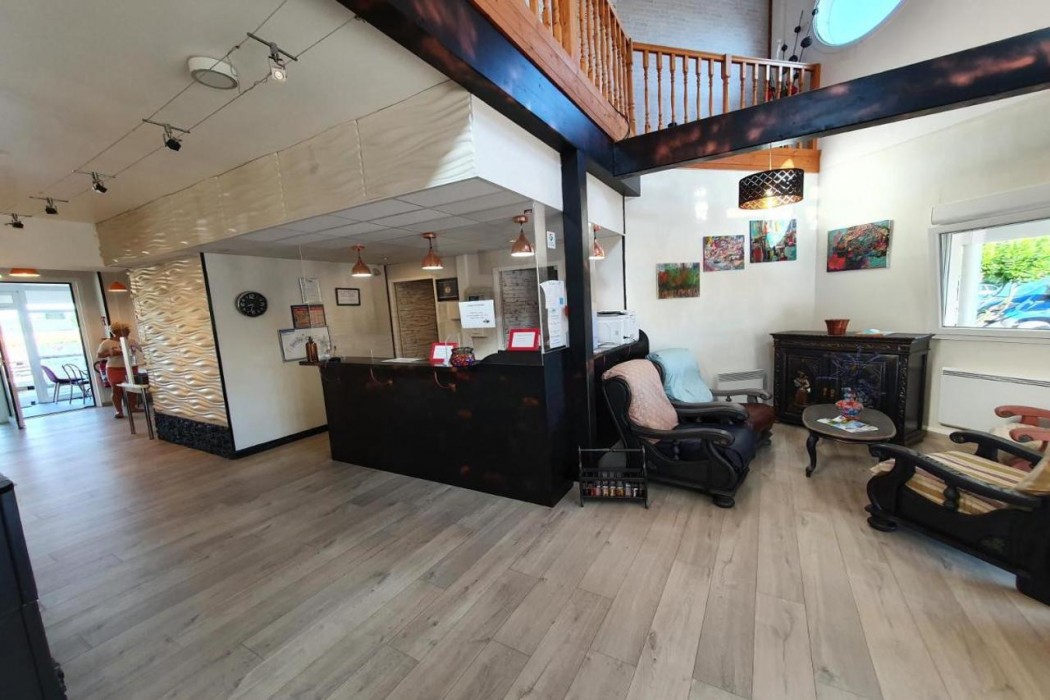Lobby at Eqynox Hotel, Marolles