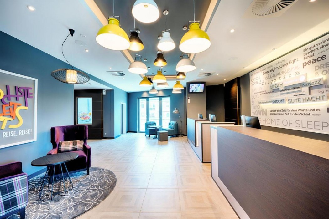 Lobby at Premier Inn Dresden City Prager Strasse, DRESDEN
