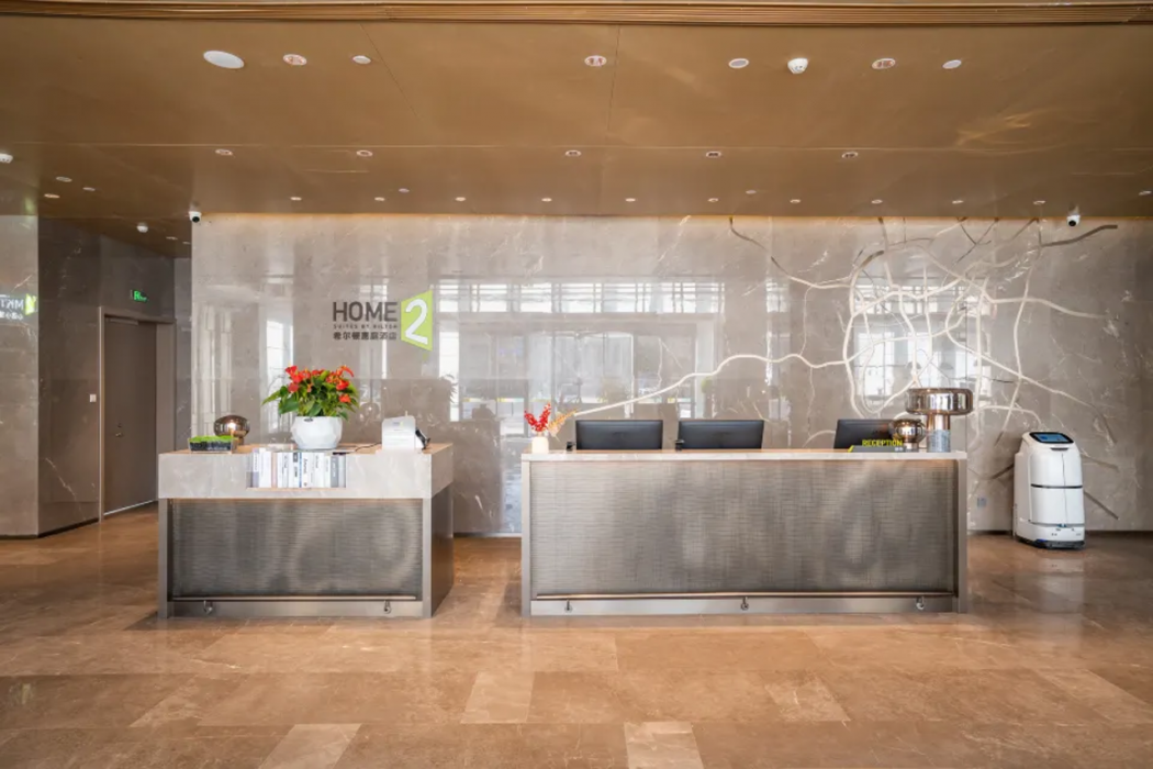 Lobby at Home2 Suites by Hilton Hangzhoudong Railway Station, HANGZHOU