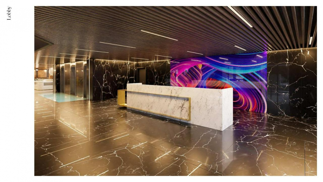 Lobby at SOHO Hotel Auckland, AUCKLAND