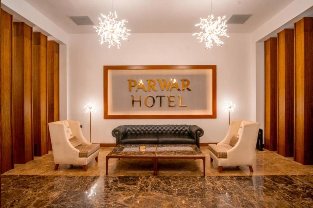Lobby at Parwar Hotel, Duhok